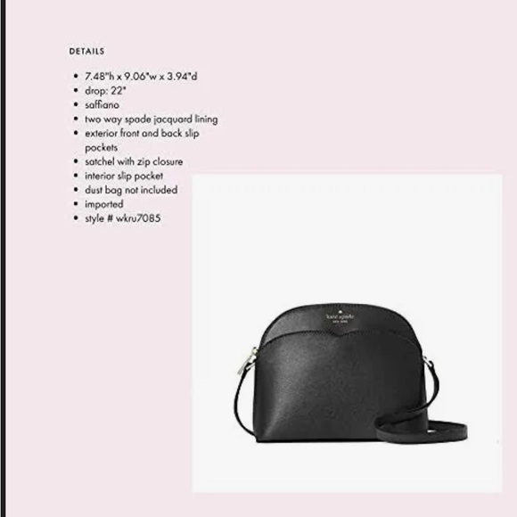 Kate Spade
Payton dome crossbody, black - Picture 4 of 6